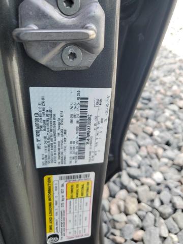 3FA6P0MU4KR100842 - 2019 FORD FUSION SEL GRAY photo 13