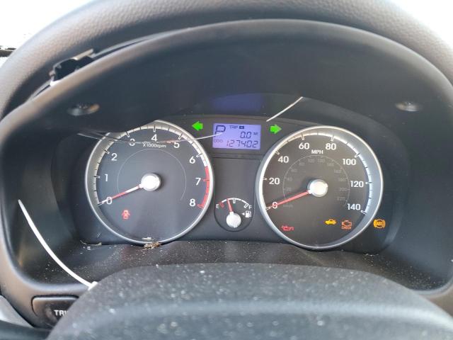 KMHCN4AC1AU406406 - 2010 HYUNDAI ACCENT GLS SILVER photo 9