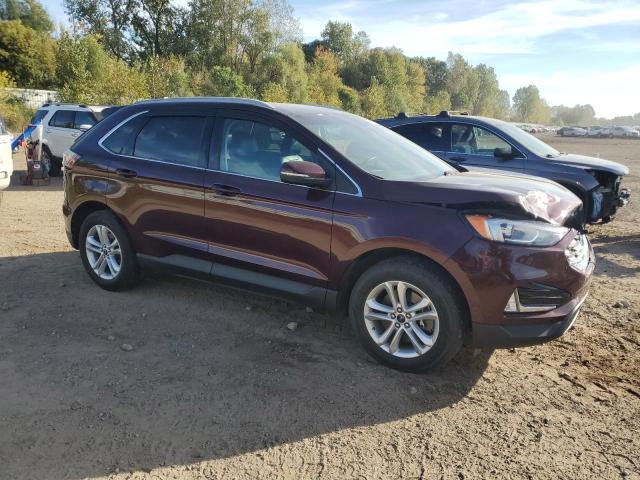 2FMPK4J90LBA84137 - 2020 FORD EDGE SEL BURGUNDY photo 4
