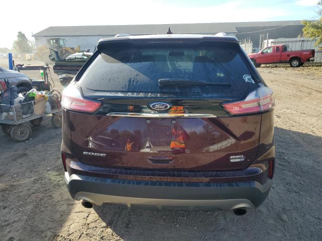 2FMPK4J90LBA84137 - 2020 FORD EDGE SEL BURGUNDY photo 6