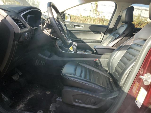 2FMPK4J90LBA84137 - 2020 FORD EDGE SEL BURGUNDY photo 7