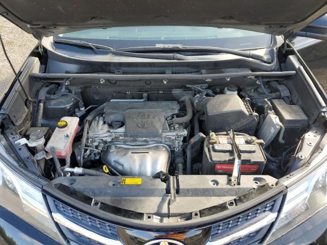 2T3RFREVXDW064126 - 2013 TOYOTA RAV4 XLE შავი ფოტო 12