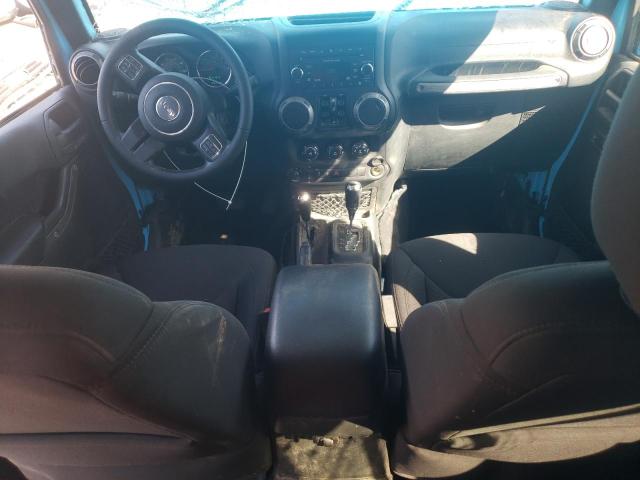 1C4BJWDG0HL573720 - 2017 JEEP WRANGLER U SPORT BLUE photo 8