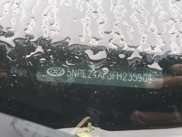 5NPE24AF3FH235904 - 2015 HYUNDAI SONATA SE BLACK photo 12