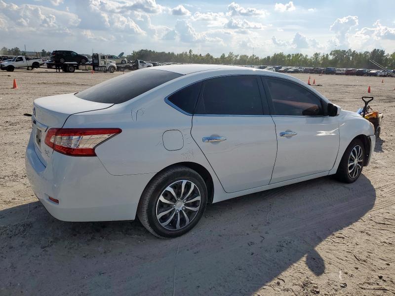 3N1AB7APXFY346562 - 2015 NISSAN SENTRA S თეთრი ფოტო 3