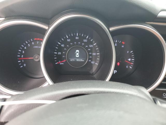 5XXGM4A79FG466619 - 2015 KIA OPTIMA LX Қызыл фото 9