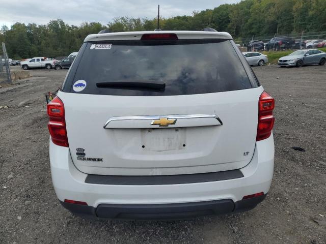 2GNALCEK3H1543826 - 2017 CHEVROLET EQUINOX LT WHITE photo 6