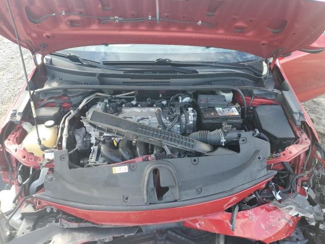 JTDEPRAE8LJ024318 - 2020 TOYOTA COROLLA LE RED photo 11