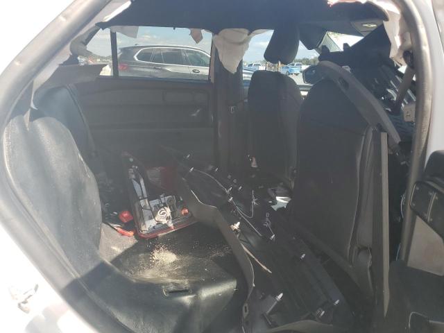 1FM5K8AW8MNA06800 - 2021 FORD EXPLORER POLICE INTERCEPTOR Белый фото 10