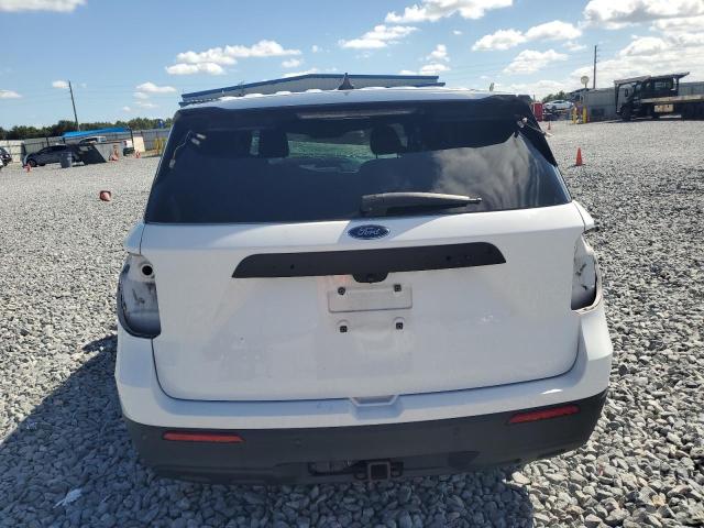 1FM5K8AW8MNA06800 - 2021 FORD EXPLORER POLICE INTERCEPTOR Белый фото 6