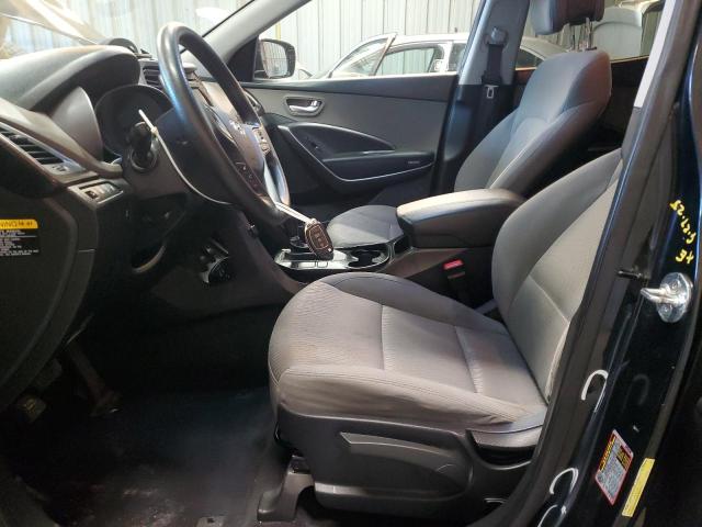 5NMZTDLB9JH104913 - 2018 HYUNDAI SANTA FE S შავი ფოტო 7