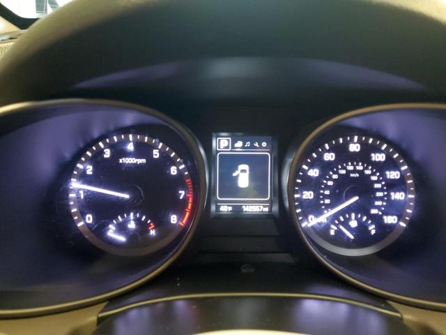 5NMZTDLB9JH104913 - 2018 HYUNDAI SANTA FE S შავი ფოტო 9