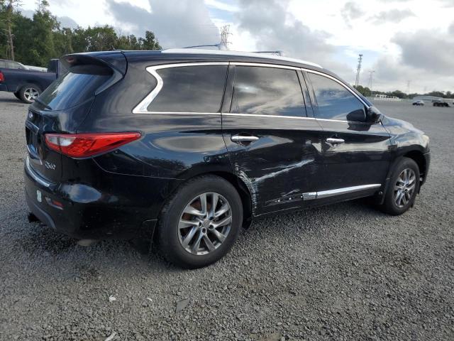 5N1AL0MM0EC547344 - 2014 INFINITI QX60 BLACK photo 3