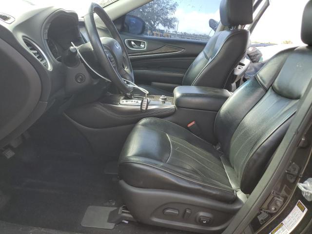 5N1AL0MM0EC547344 - 2014 INFINITI QX60 BLACK photo 7