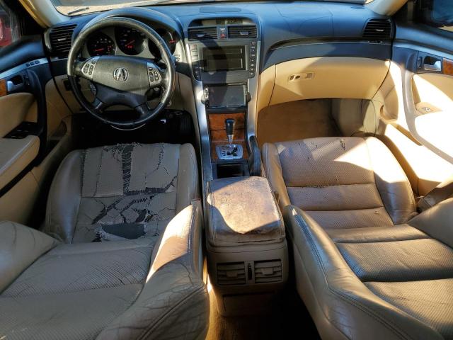 19UUA66295A033768 - 2005 ACURA TL RED photo 8