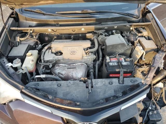 2T3RFREV3GW503185 - 2016 TOYOTA RAV4 XLE Бордовый фото 12