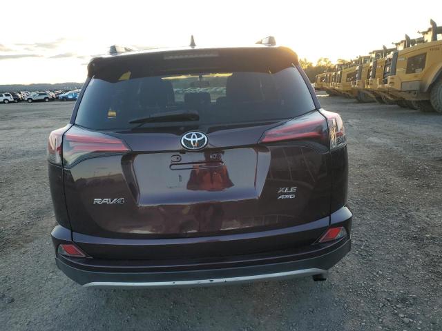 2T3RFREV3GW503185 - 2016 TOYOTA RAV4 XLE Бордовый фото 6