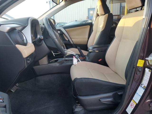 2T3RFREV3GW503185 - 2016 TOYOTA RAV4 XLE Бордовый фото 7