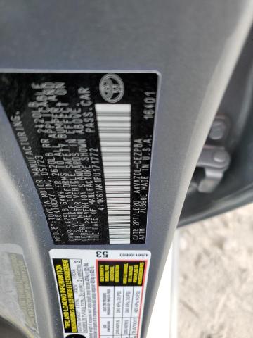 4T1K61AK1PU171772 - 2023 TOYOTA CAMRY XSE Grau Foto 13