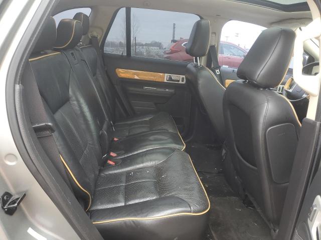 2LMDU88C38BJ22574 - 2008 LINCOLN MKX GRAY photo 11