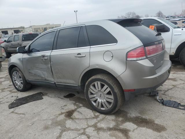 2LMDU88C38BJ22574 - 2008 LINCOLN MKX GRAY photo 2