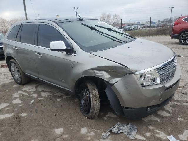 2LMDU88C38BJ22574 - 2008 LINCOLN MKX GRAY photo 4
