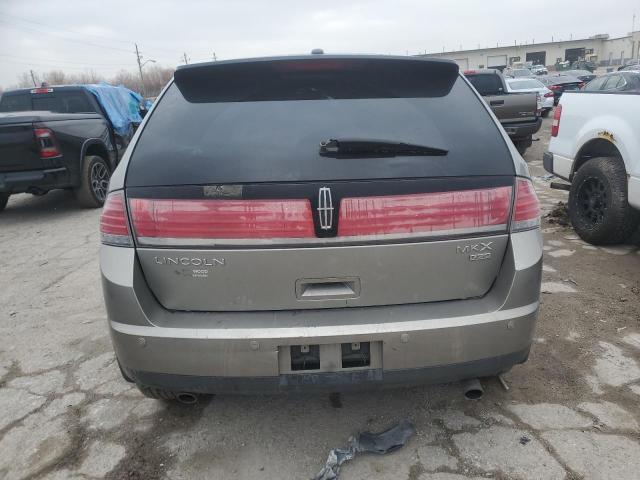 2LMDU88C38BJ22574 - 2008 LINCOLN MKX GRAY photo 6