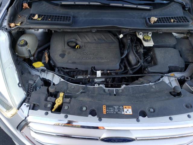 1FMCU9GD8HUA16560 - 2017 FORD ESCAPE SE فضي صورة 12