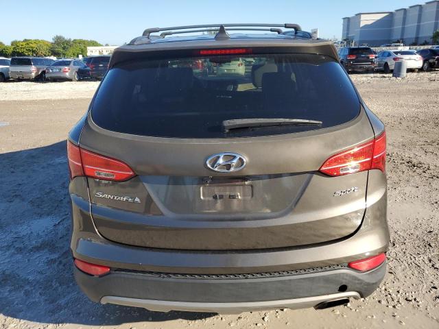 5XYZU3LBXEG158664 - 2014 HYUNDAI SANTA FE S GOLD photo 6