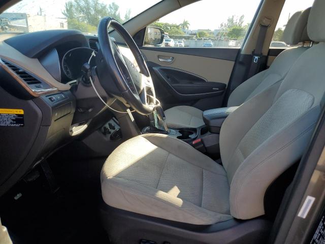 5XYZU3LBXEG158664 - 2014 HYUNDAI SANTA FE S GOLD photo 7