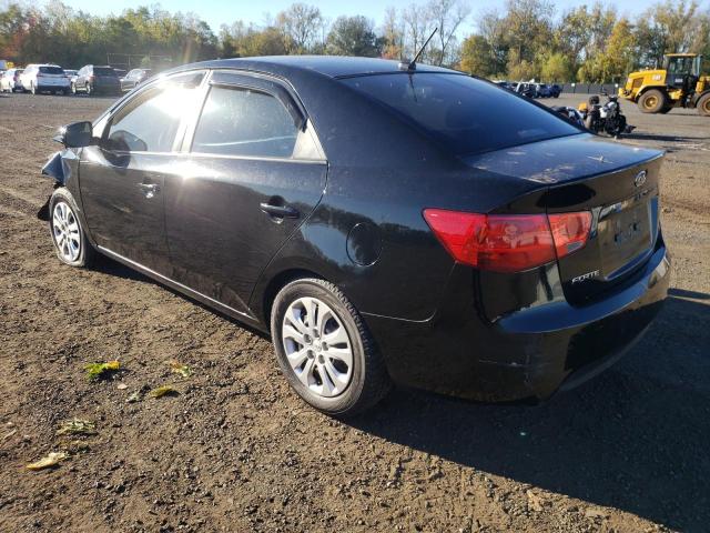 KNAFU4A24C5534340 - 2012 KIA FORTE EX أسود صورة 2