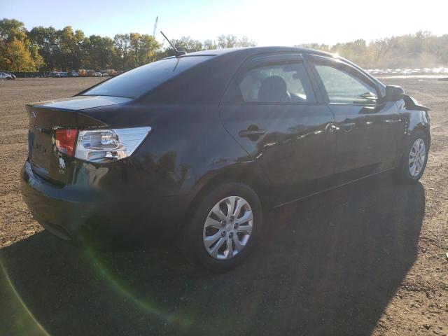 KNAFU4A24C5534340 - 2012 KIA FORTE EX أسود صورة 3