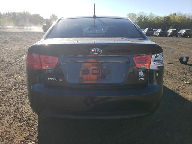 KNAFU4A24C5534340 - 2012 KIA FORTE EX أسود صورة 6