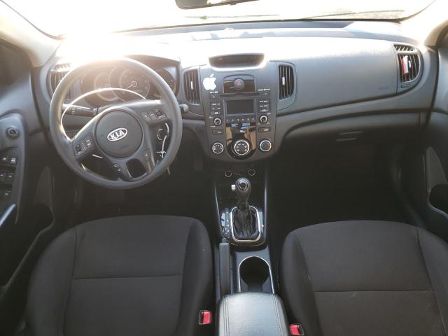 KNAFU4A24C5534340 - 2012 KIA FORTE EX أسود صورة 8