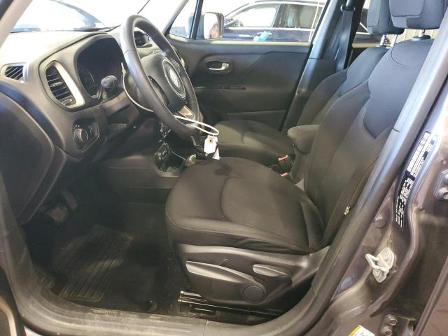 ZACCJBAB8HPG19165 - 2017 JEEP RENEGADE SPORT Szary zdjęcie 7