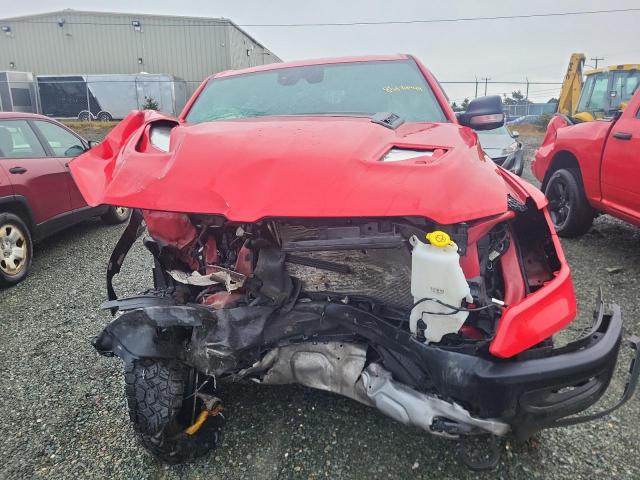 1C6SRFLT6MN527905 - 2021 RAM 1500 REBEL წითელი ფოტო 5