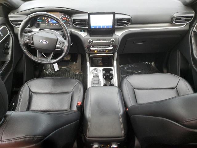 1FMSK8DH7LGC08658 - 2020 FORD EXPLORER XLT Blau Foto 8