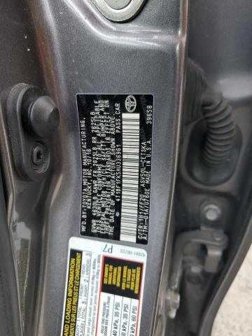 4T1BF1FK5HU336961 - 2017 TOYOTA CAMRY LE ნაცრისფერი ფოტო 12