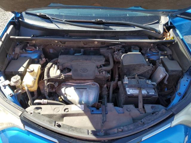 JTMRFREV0GJ069998 - 2016 TOYOTA RAV4 XLE ლურჯი ფოტო 11