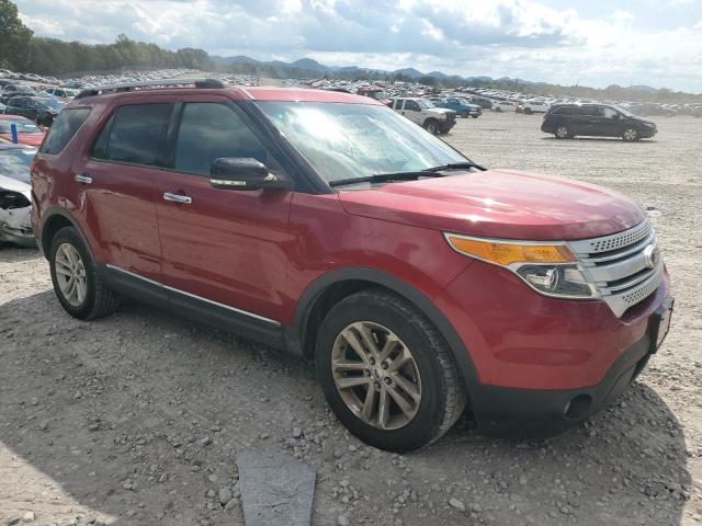1FM5K7D83DGB36852 - 2013 FORD EXPLORER XLT 红色 照片 4