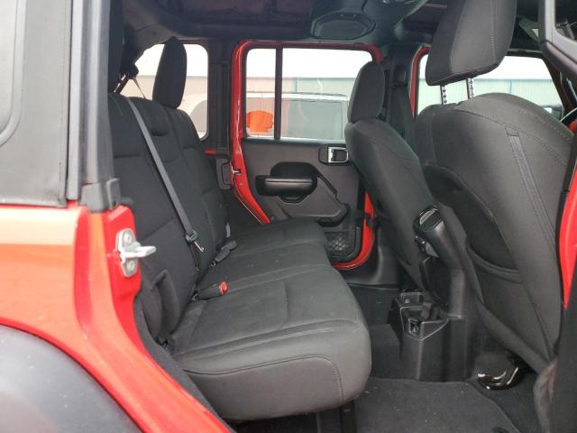 1C4HJXDG6JW163220 - 2018 JEEP WRANGLER U SPORT Червоний фото 10