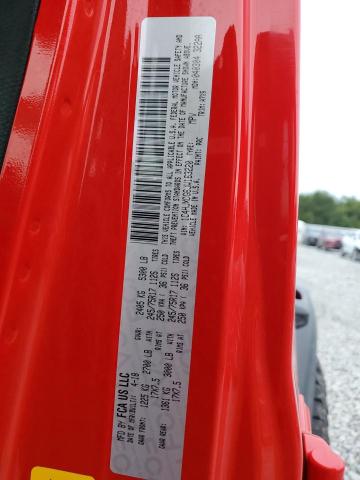 1C4HJXDG6JW163220 - 2018 JEEP WRANGLER U SPORT Червоний фото 12