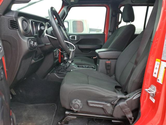 1C4HJXDG6JW163220 - 2018 JEEP WRANGLER U SPORT Червоний фото 7