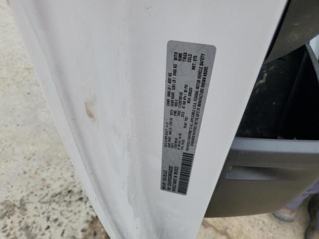3C6LRVDG3ME543287 - 2021 RAM PROMASTER 2500 HIGH თეთრი ფოტო 12