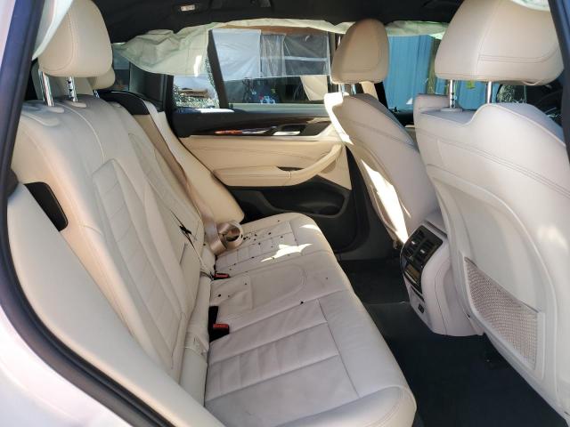 5UXTY5C04M9G53805 - 2021 BMW X3 XDRIVE30I WHITE photo 10