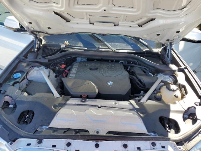 5UXTY5C04M9G53805 - 2021 BMW X3 XDRIVE30I WHITE photo 11