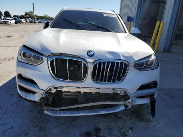 5UXTY5C04M9G53805 - 2021 BMW X3 XDRIVE30I WHITE photo 5