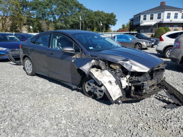 3FA6P0G74DR270594 - 2013 FORD FUSION S 灰色 照片 4