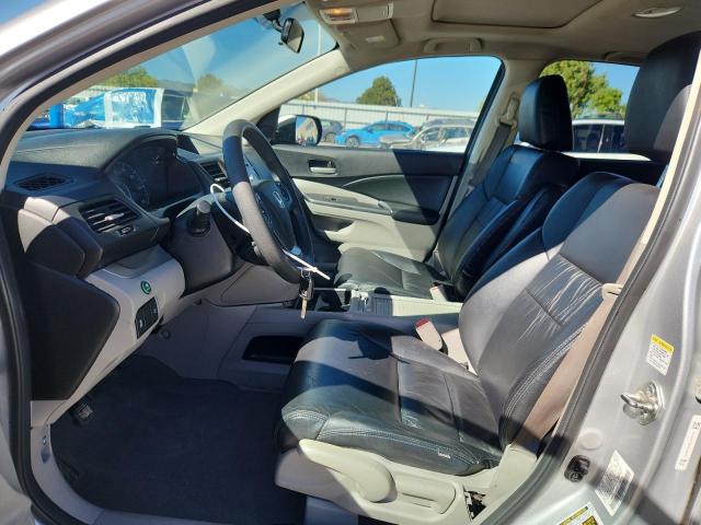 5J6RM4H56EL085154 - 2014 HONDA CR-V EX SILVER photo 7