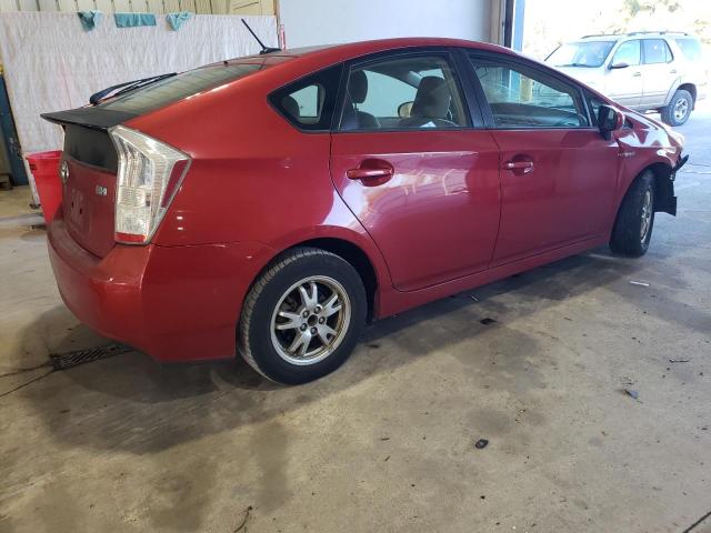 JTDKN3DU2A1210605 - 2010 TOYOTA PRIUS BURGUNDY photo 3